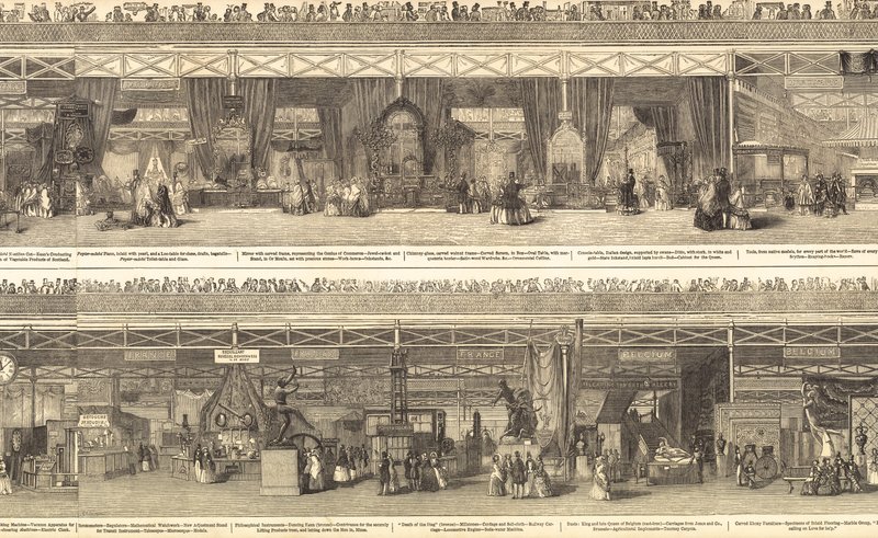 Velká výstava 1851 od English School