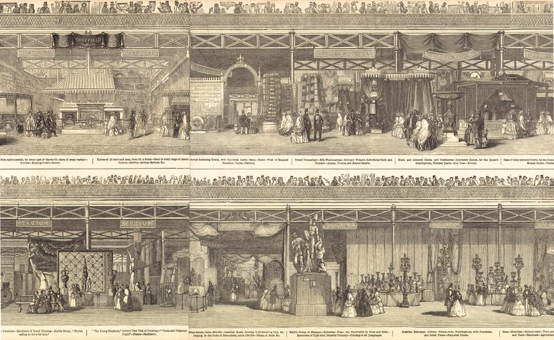 Velká výstava 1851 od English School
