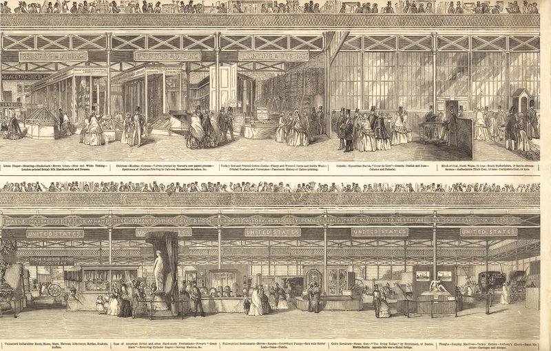 Velká výstava 1851 od English School
