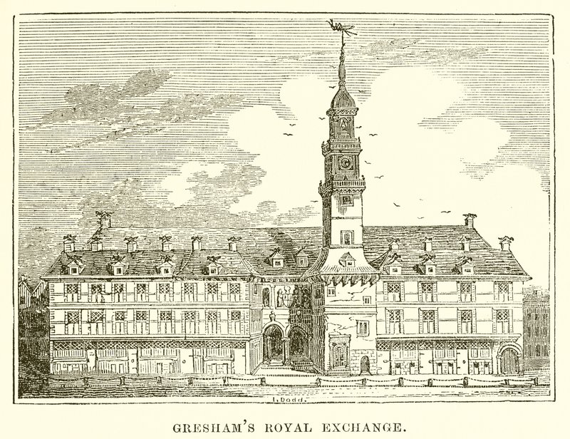 Greshams Royal Exchange od English School