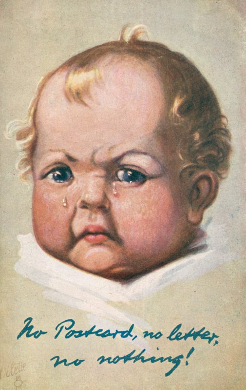 Nevrlý dětský pláč (barva litho) od English School