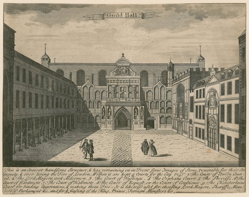 Guildhall, Londýn od English School
