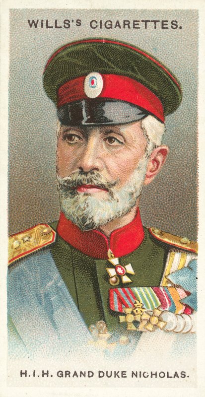 HIH velkovévoda Nicholas (chromolitho) od English School