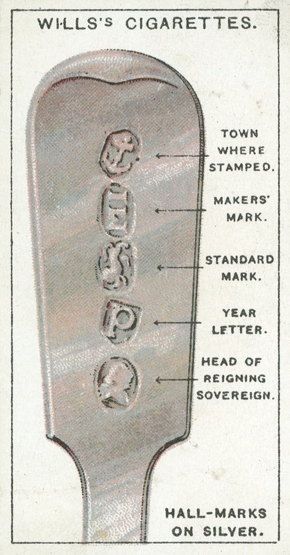 Hall-marks on Silver od English School