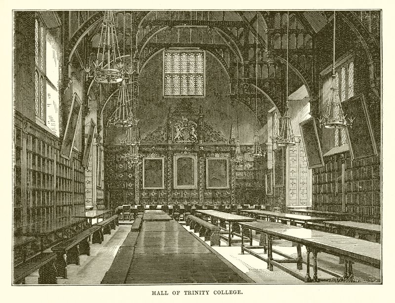 Sál Trinity College od English School