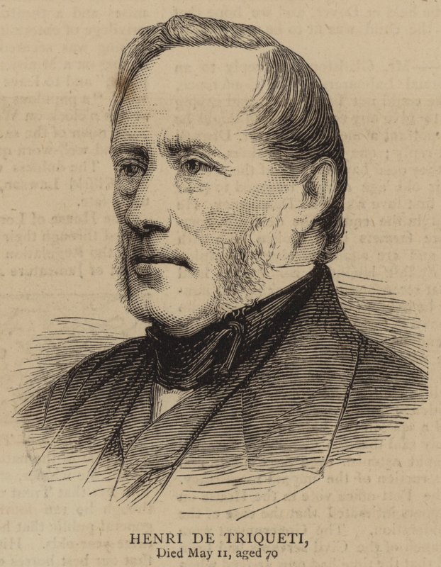 Henri de Triqueti (rytina) od English School