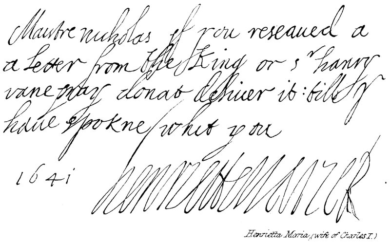 Henrietta Maria, (manželka Karla I.) od English School