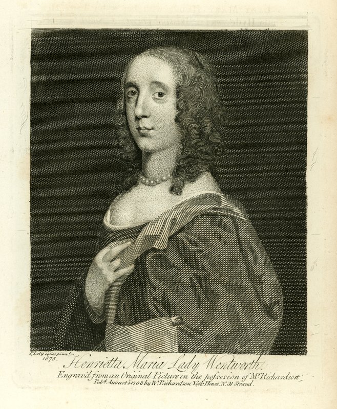 Henrietta Maria, lady Wentworthová od English School