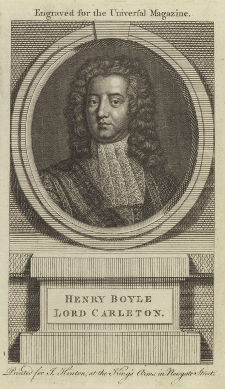 Henry Boyle, lord Carleton od English School