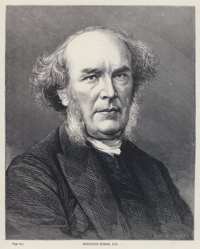 Horatius Bonar, DD (rytina) od English School