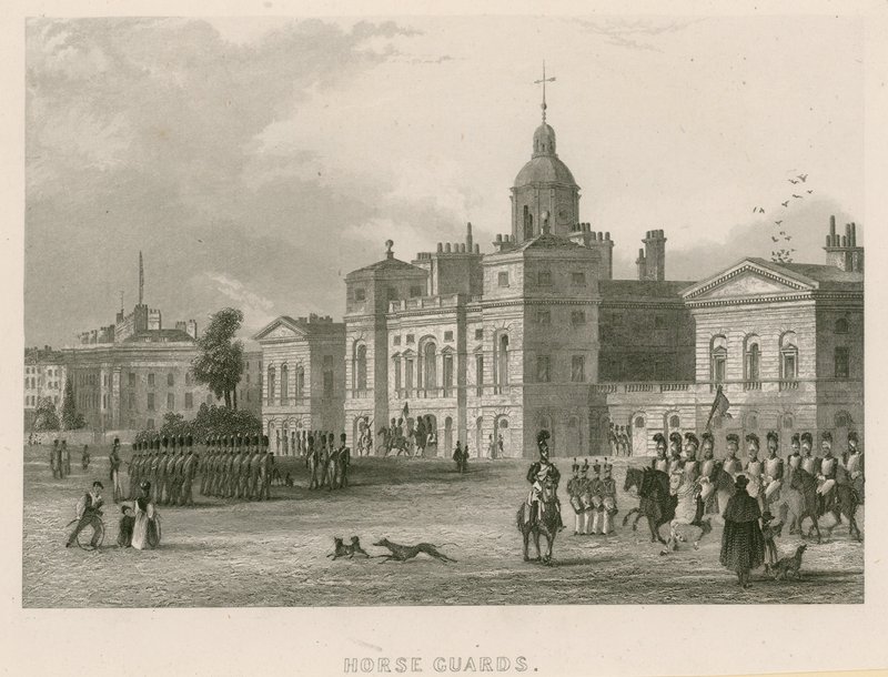 Jízdní stráže od English School