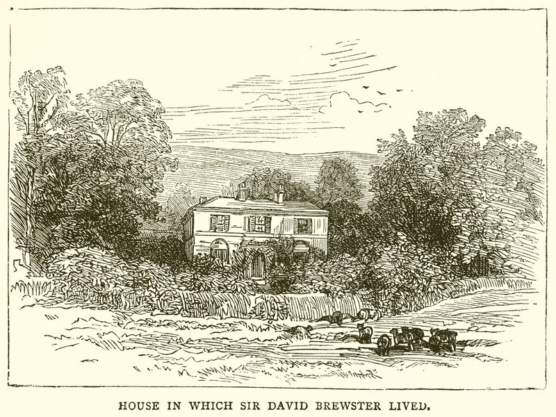 Dům, ve kterém žil Sir David Brewster od English School