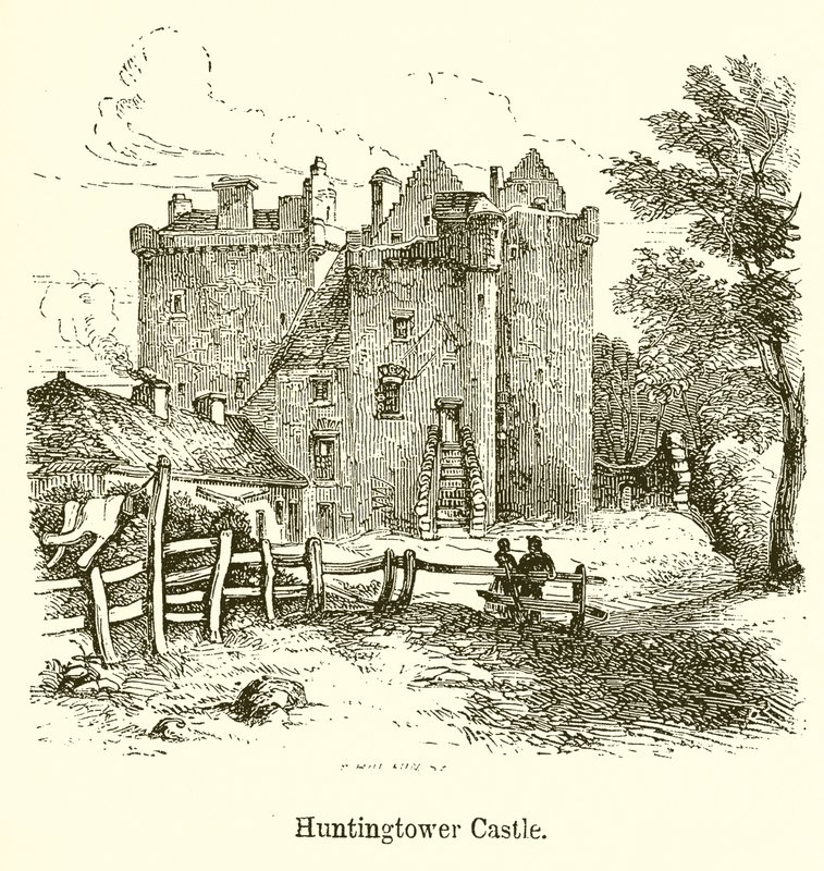 Zámek Huntingtower od English School