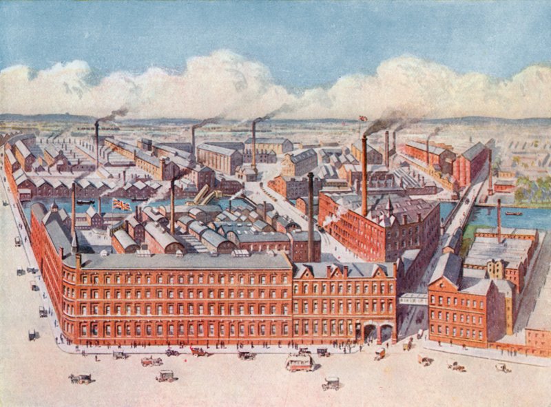 Huntley & Palmers Biscuit Manufactory, Reading, Anglie od English School