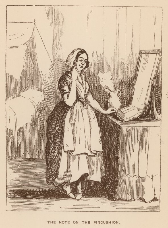 Illustration for Vanity Fair by Thackeray od English School