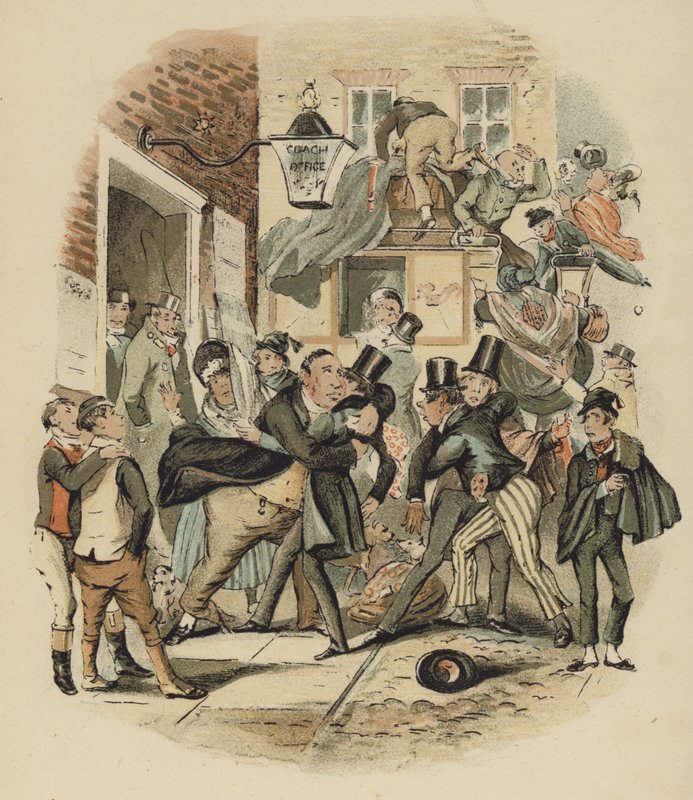 Ilustrace od Nicholase Nicklebyho od English School