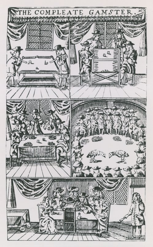 Ilustrace z The Compleat Gamester od English School