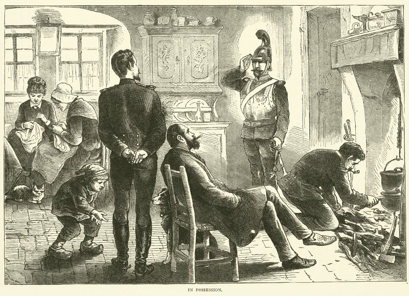V držení, prosinec 1870 od English School