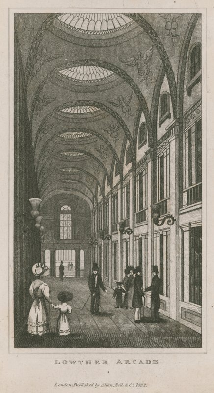 Interiér Lowther Arcade od English School
