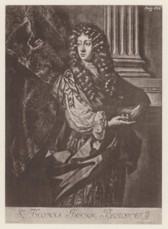 Isham, sir Thomas (litho) od English School
