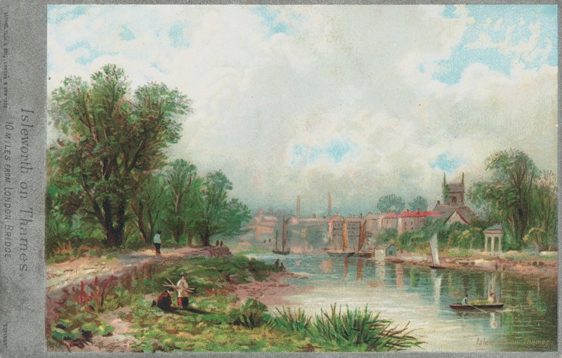 Isleworth na řece Temži od English School