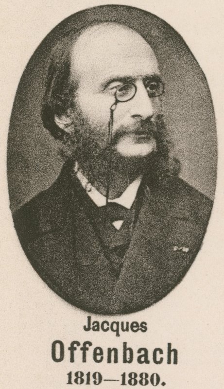 Jacques Offenbach (rytina) od English School