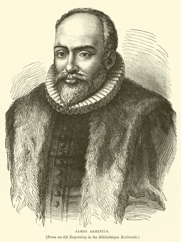 James Arminius (rytina) od English School