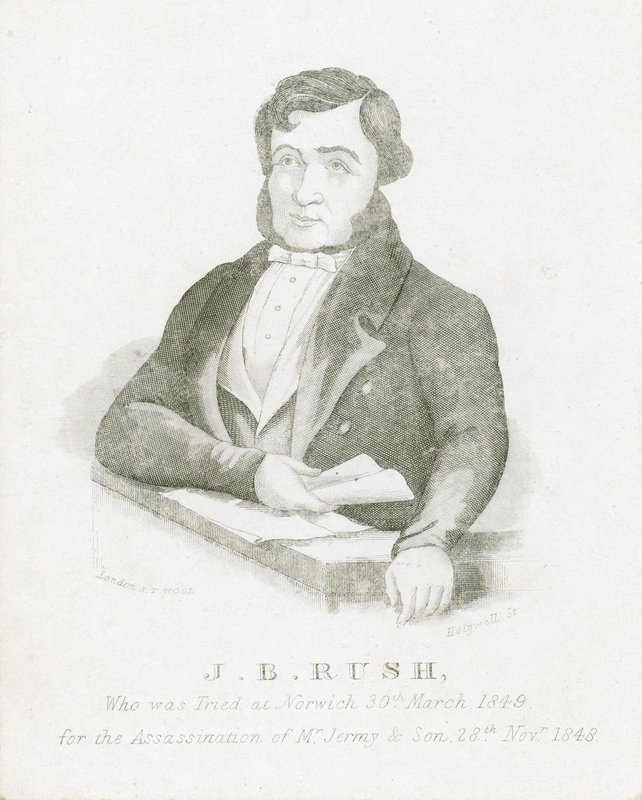 James Blomfield Rush, vrah od English School