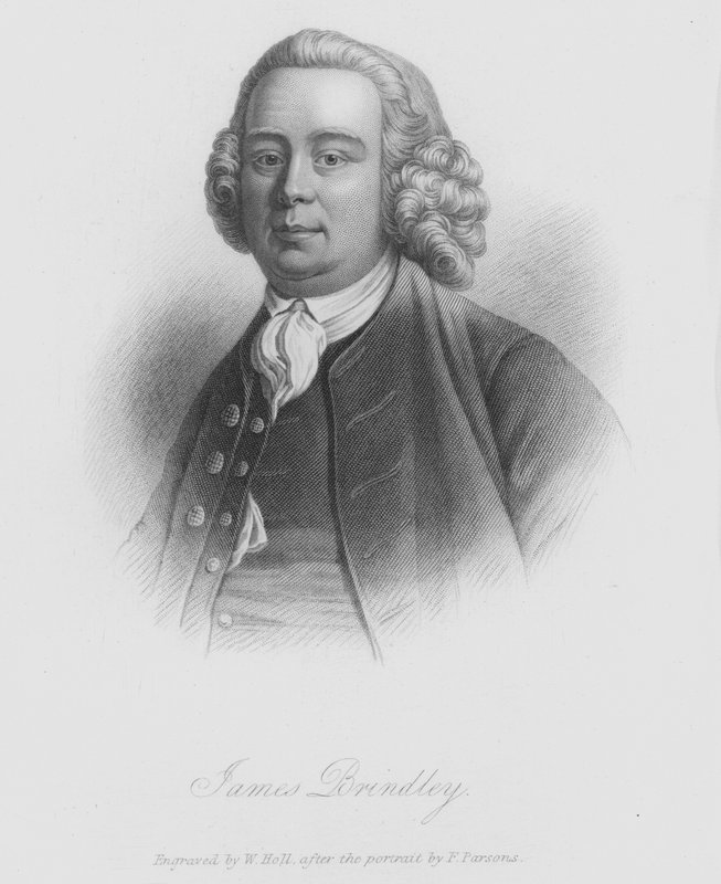 James Brindley (rytina) od English School