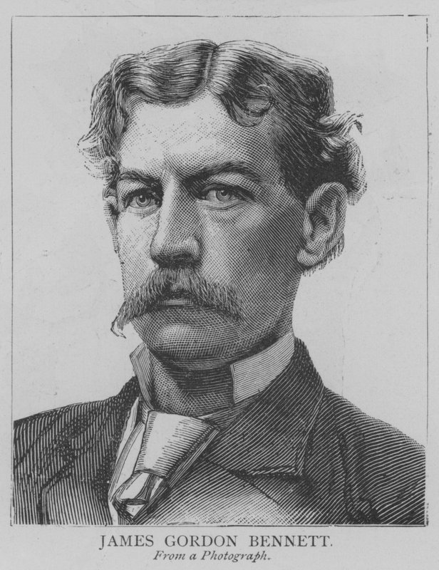 James Gordon Bennett (rytina) od English School