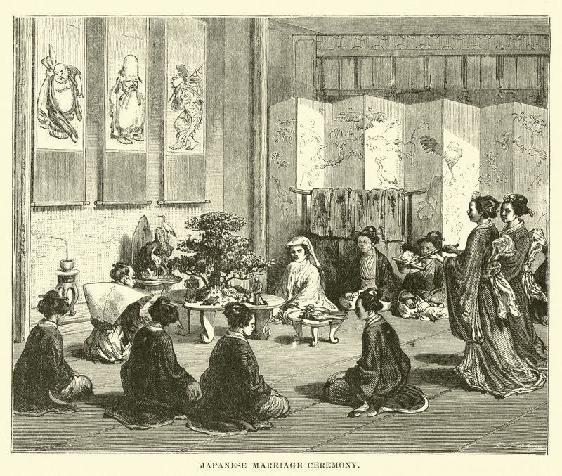 Japonský svatební obřad od English School