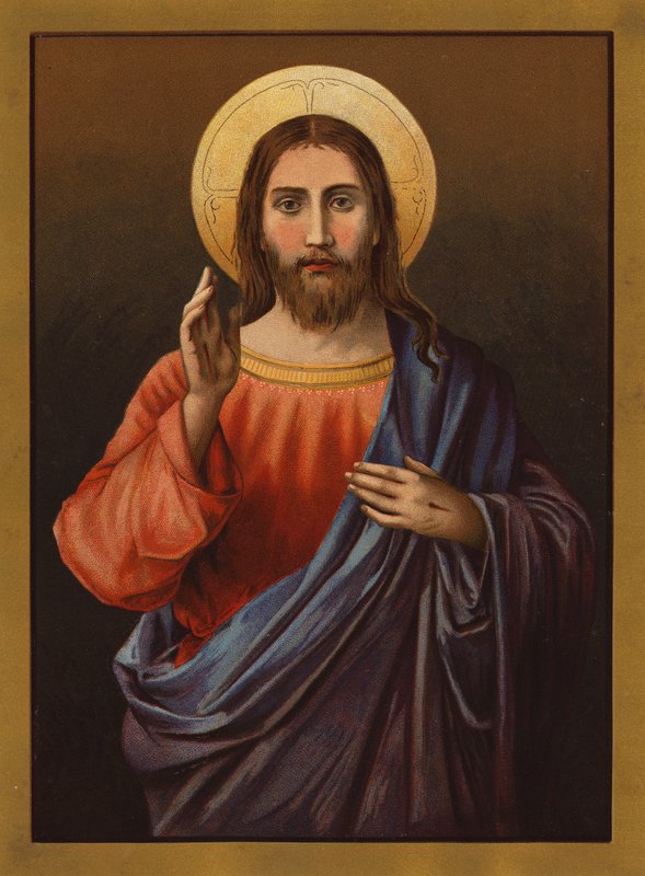 Ježíš Kristus (barva lito) od English School