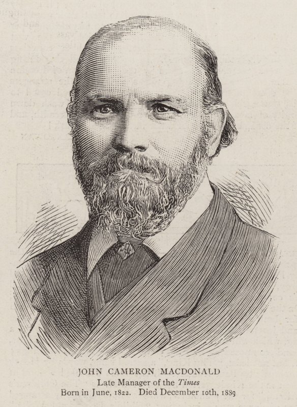 John Cameron Macdonald (rytina) od English School