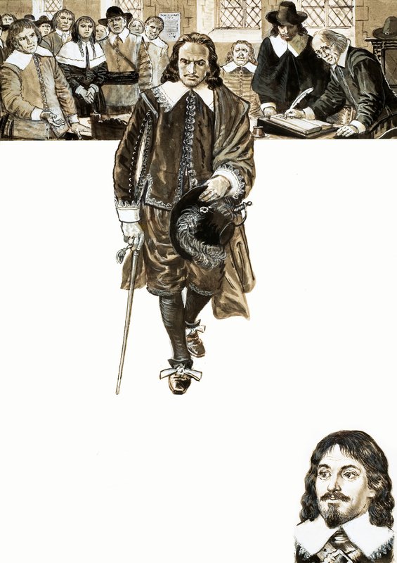 John Hampden odmítl zaplatit svou daň od English School