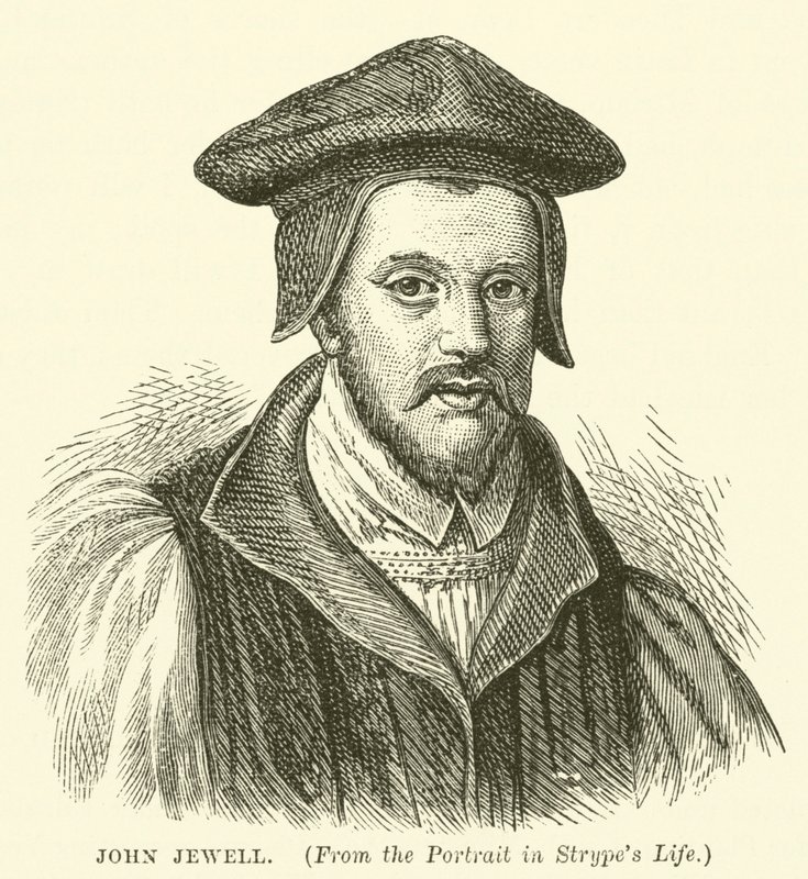 John Jewell (rytina) od English School