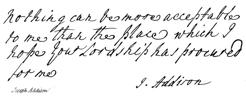 Joseph Addison od English School