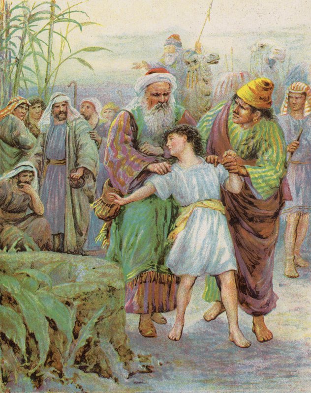 Josef prodán do zajetí (barevná litografie) od English School