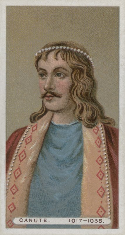 Král Canute od English School