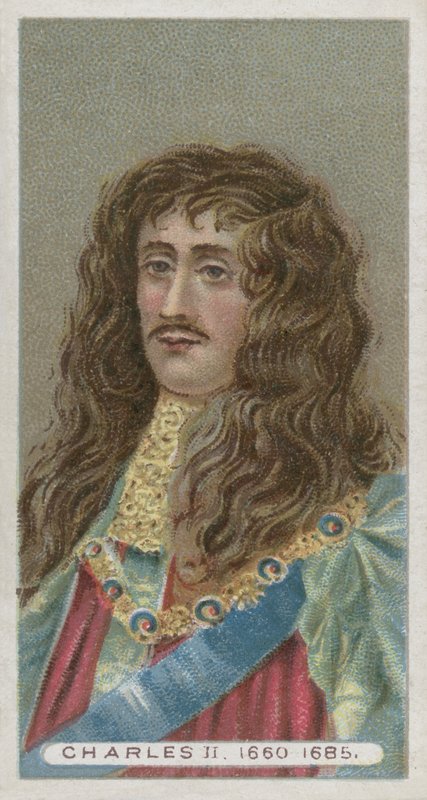 král Karel II od English School