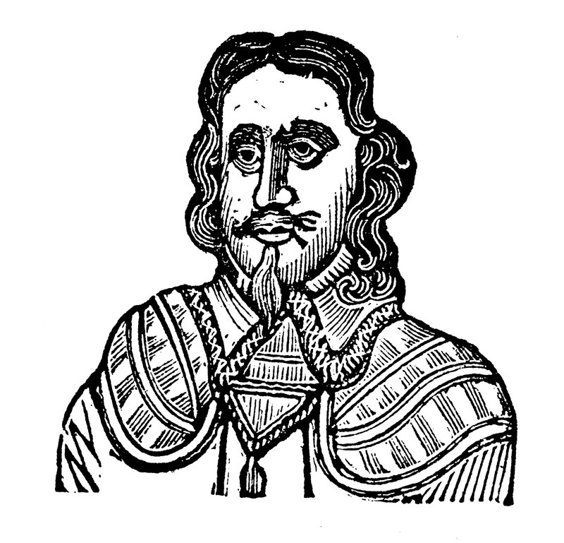 Král Karel I. (dřevořez) od English School
