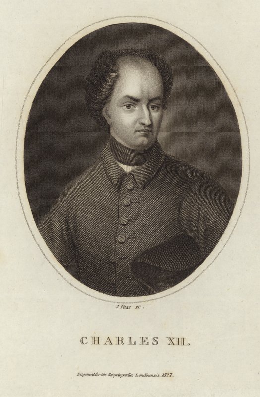 Švédský král Karel XII od English School