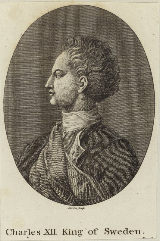 Švédský král Karel XII od English School