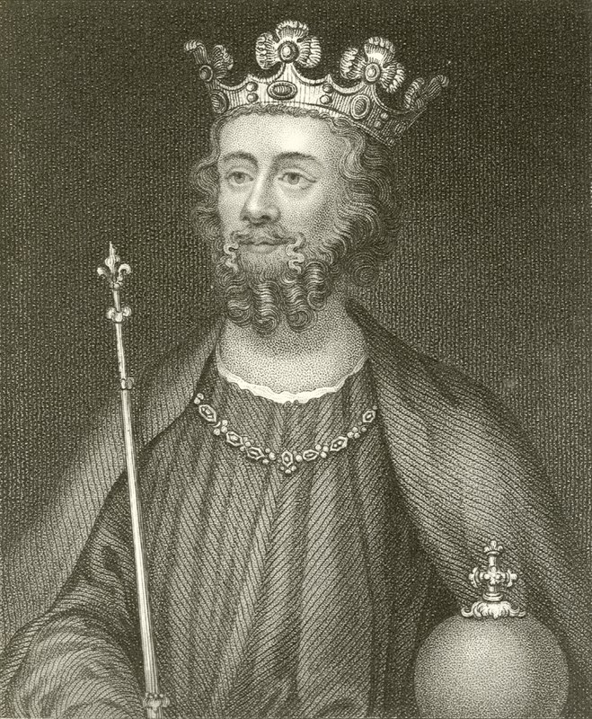 Král Edward II od English School