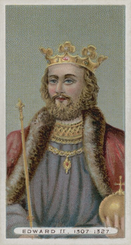 Král Edward II od English School