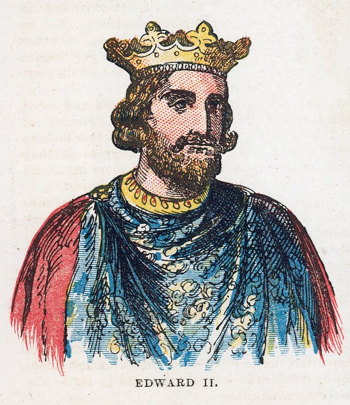 Král Edward II od English School