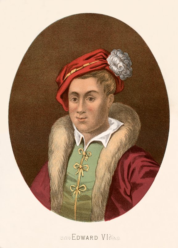 král Edward v od English School
