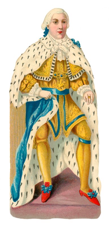 Král Jiří III od English School