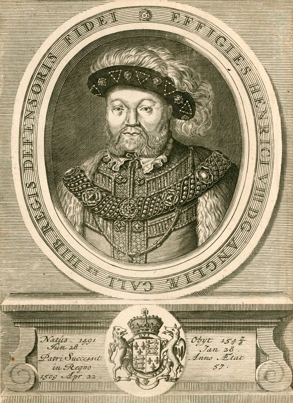 Král Jindřich VIII od English School
