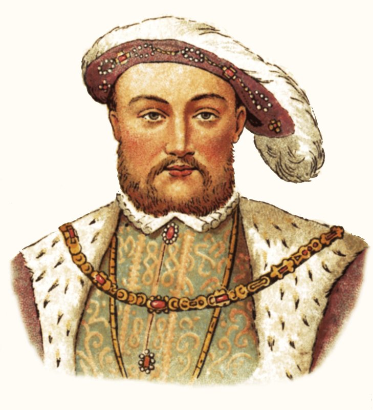 Král Jindřich VIII. od English School