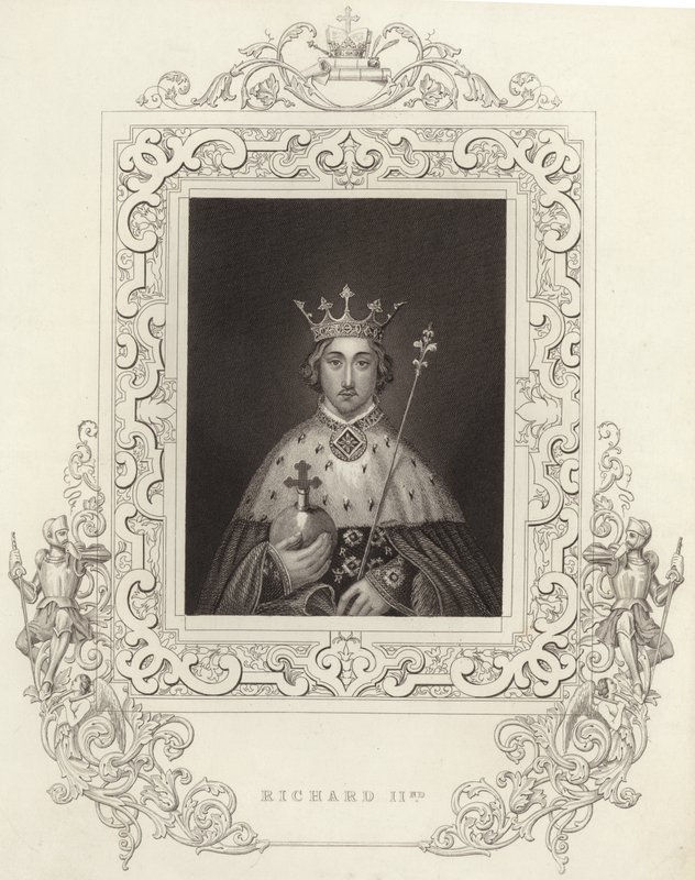 Anglický král Richard II od English School